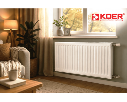 Радиатор стальной KOER 22x500x1100S Б/П (RAD059)