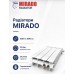 Радиатор биметаллический Mirado 500/96 8 секций с нижним подключением
