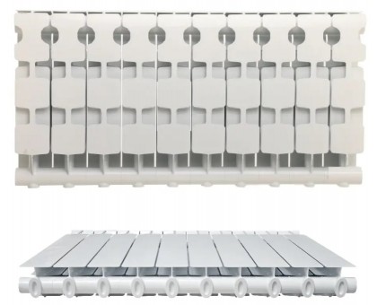 Алюминиевый радиатор Nova Florida Desideryo B4 350/100/80 (6 секций)