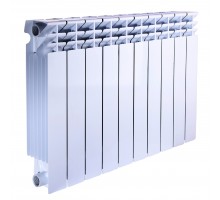 Радиатор биметаллический двухтрубный секционный QUEEN THERM 500/120