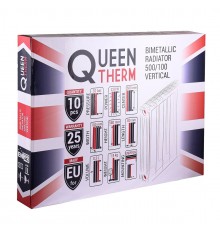 Радиатор биметаллический QUEEN THERM 500/100 VERTICAL/HORIZONTA