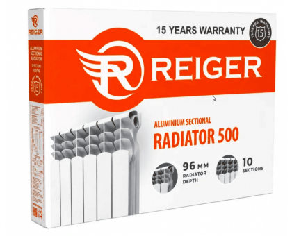 Радиатор ﻿алюминиевый Reiger 500/96/80
