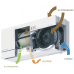 Рекуператор воздуха Mitsubishi Electric Lossnay VL-100EU5-E
