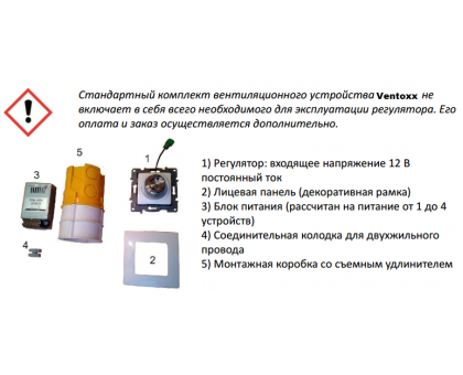 Рекуператор повітря Ventoxx Invisible
