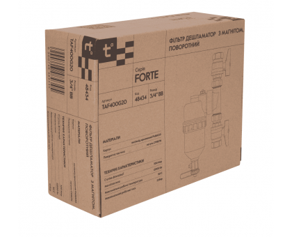 Фильтр-дешламатор Thermo Alliance Forte TAF400G20 3/4" В/В с магнитом