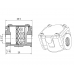 Фільтр газовий алюмінієвий Thermo Alliance Standart 1/2" ВВ SD121G15 