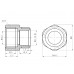 Обжимная муфта с внутренней резьбой разборная Thermo Alliance SD Forte 16x1/2" SF171W1615