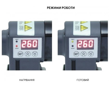 Паяльник сварочный Thermo Alliance Professional 600W PRO-101 Ø20-32 с дисплеем
