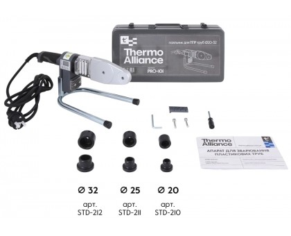 Паяльник сварочный Thermo Alliance Professional 600W PRO-101 Ø20-32 с дисплеем