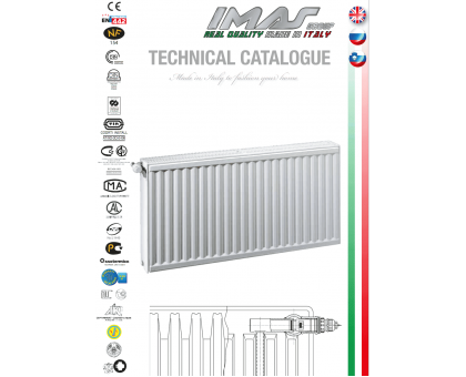 Стальной радиатор Thermo Alliance IMAS 22x500х900 Б/П TAI22500900K