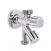 Приладовий кран кутовий подвійний Thermo Alliance Forte 1/2"Зх1/2"Зх3/4"З TAF187W151520 хром