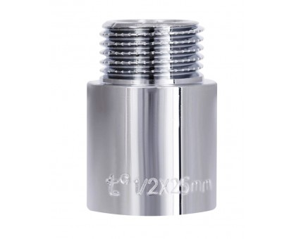 Подовжувач хромований Thermo Alliance Forte 1/2" НВ 25 мм (TAF1301525)