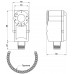 Термостат накладной с пружиной SD Plus 0-90°С (SD349)