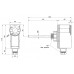 Температурный ﻿термостат погружной SD Plus 1/2" 0-90°С (SD348)
