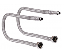 Шланг для смесителя нержавейка Thermo Alliance Forte 50 см М10x1/2" В/Н TAF387W50 (пара)