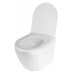 Унитаз Qtap Jay Ultra Quiet сиденье Slim Duroplast, Soft-close, Quick relase WHITE