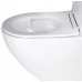 Унитаз Qtap Jay Ultra Quiet сиденье Slim Duroplast, Soft-close, Quick relase WHITE