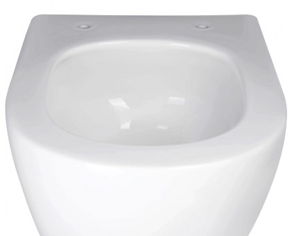 Унитаз Qtap Jay Ultra Quiet сиденье Slim Duroplast, Soft-close, Quick relase WHITE