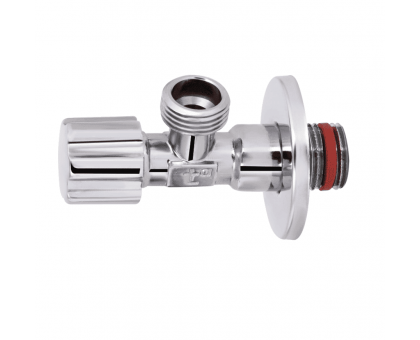 Приладовий кутовий кран Thermo Alliance Forte 1/2" ЗЗ хром TAF341W1515 вентильний