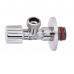 Приладовий кутовий кран Thermo Alliance Forte 1/2" ЗЗ хром TAF341W1515 вентильний