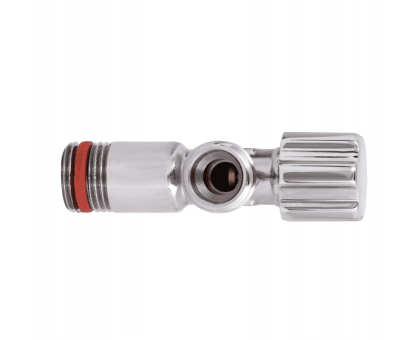 Приладовий кутовий кран Thermo Alliance Forte 1/2" ЗЗ хром TAF341W1515 вентильний
