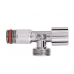 Приладовий кутовий кран Thermo Alliance Forte 1/2"З×3/4"З хром TAF341W1520 вентильний 