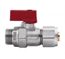 Кран обжимной Thermo Alliance Forte 1/2" Нх16 PN40 SF262W15 для металлопластиковых труб