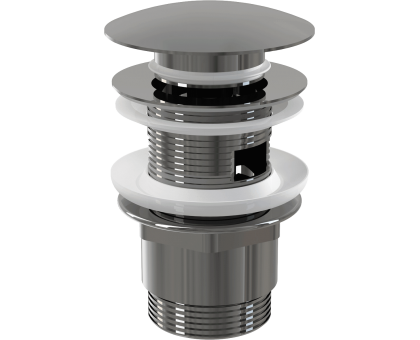 Донный клапан AlcaPlast A390 5/4" Click/Clack хром