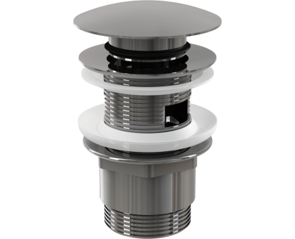 Донный клапан AlcaPlast A390 5/4" Click/Clack хром