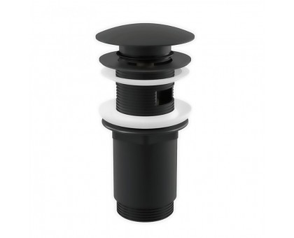 Донный клапан AlcaPlast A392BLACK 5/4" Click/Clack