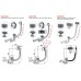 Сифон для ванны AlcaPlast A507CKM 57 см Click-Clack