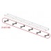 Пластиковая подкладка Alcaplast DOUBLE Z1431-ND