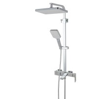 Душевая колонна Haiba KANT 009-J (HB9604) хром смеситель 3 режима 