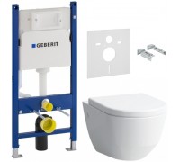 Комплект инсталляции GEBERIT Duofix + унитаз LAUFEN + сиденье