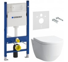 Комплект инсталляции GEBERIT Duofix + унитаз LAUFEN + сиденье
