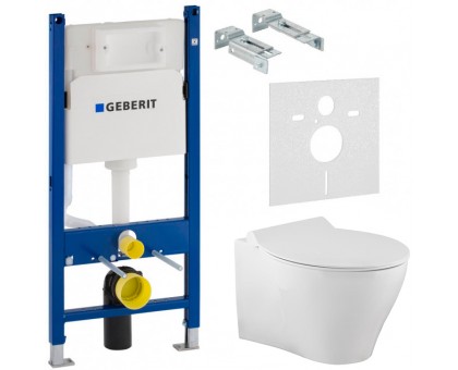 Комплект инсталляции GEBERIT Duofix + унитаз VOLLE + сиденье