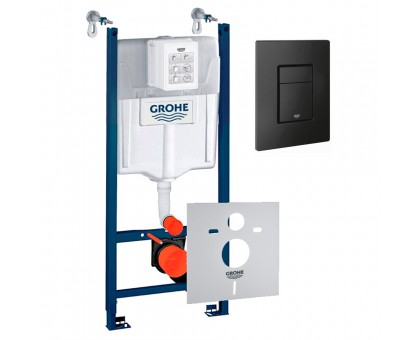 Инсталляция Grohe Rapid SL 3в1+клавиша смыва Grohe Skate Cosmopolitan (3884000G-38732KF0)