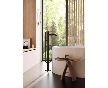Напольный смеситель ﻿KLUDI BOZZ DN 15 (38590N076) матове золото