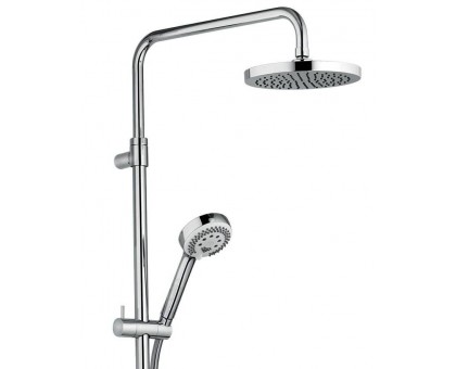 Душевая система KLUDI DUAL LOGO SHOWER SYSTEM (6809805-00) хром с термостатом