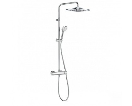 Душевая система KLUDI DUAL LOGO SHOWER SYSTEM (6809805-00) хром с термостатом