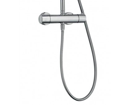 Душевая система KLUDI DUAL LOGO SHOWER SYSTEM (6809805-00) хром с термостатом