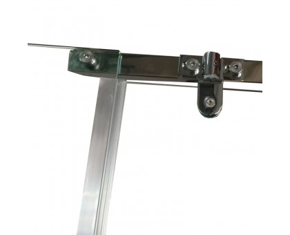 Душевая кабина без поддона Koer SR SC01-120x80x200-TR-01 прозрачное стекло Easy Clean 8 мм хром (KR5353)