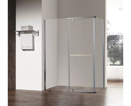Душевая кабина без поддона Koer SR SC01-120x80x200-TR-01 прозрачное стекло Easy Clean 8 мм хром (KR5353)