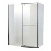 Душевая кабина без поддона Koer SR SC01-120x80x200-TR-01 прозрачное стекло Easy Clean 8 мм хром (KR5353)
