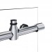 Душевая кабина без поддона Koer SR SC07-120x90x200-TR-01 прозрачное стекло Easy Clean 8 мм Хром (KR5370)