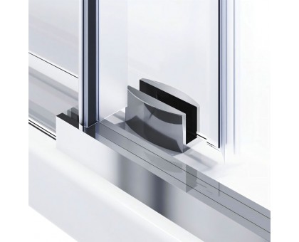 Душевая кабина без поддона Koer SR SC07-120x90x200-TR-01 прозрачное стекло Easy Clean 8 мм Хром (KR5370)