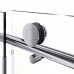 Душевая кабина без поддона Koer SR SC07-120x90x200-TR-01 прозрачное стекло Easy Clean 8 мм Хром (KR5370)