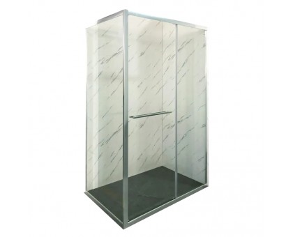 Душевая кабина Mixxus Premium Quadro SC01-120x80x195-TR Chrome (MI8291) стекло 6 мм