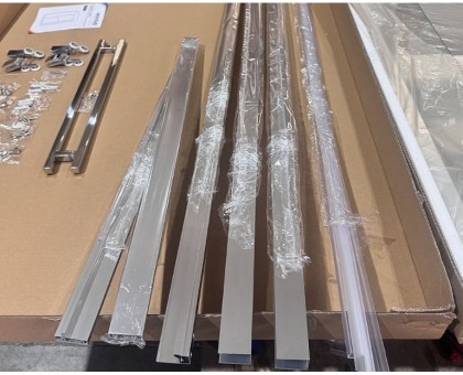Душевая кабина Mixxus Premium Quadro SC01-120x80x195-TR Chrome (MI8291) стекло 6 мм