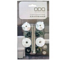 Крепление бачка унитаза из нержавеющей стали ODA 6х80 мм (КР 608) винт под отвертку